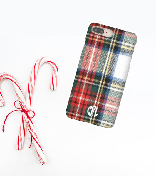 Phone Case - Holiday Plaid